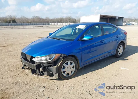 2017 Hyundai Elantra Se z USA, uszkodzony, nr VIN KMHD74LF9HU078457